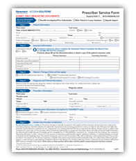 ophthalmology prescriber service form