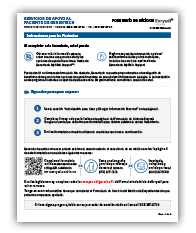 spanish patient start form